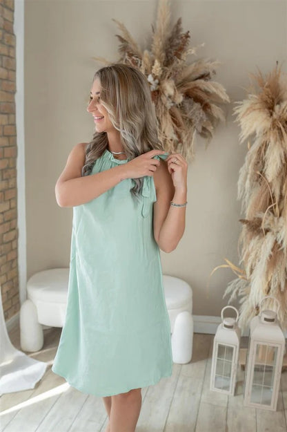 Kleid mit Schleife